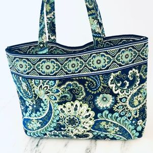 NWOT Vera Bradley Blue and Green Tote Bag